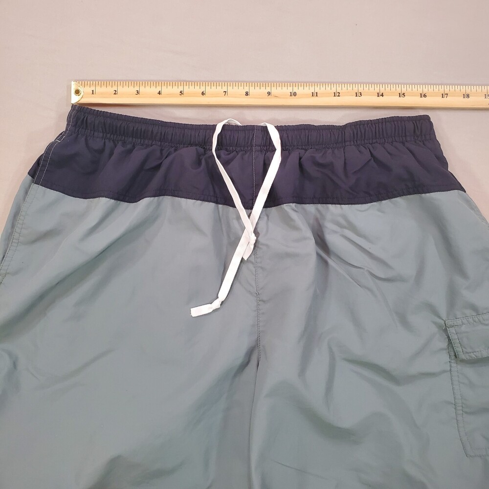 Nike Swim Trunks Men XXL 41"w Mint Green Classic Fit Bathing Suit Shorts Vintage - Picture 6 of 11
